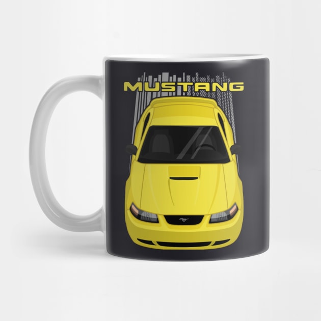 Mustang GT 1999 to 2004 SN95 New Edge - Yellow by V8social